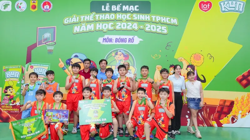 Các đội đoạt Giải thể thao Học sinh TPHCM năm 2025