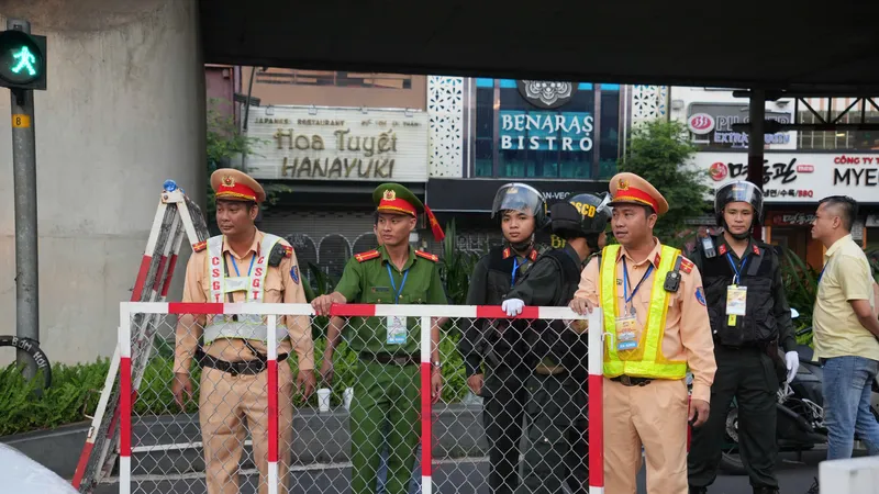 Công an TPHCM đảm bảo an ninh, an toàn tuyệt đối suốt buổi tổng duyệt