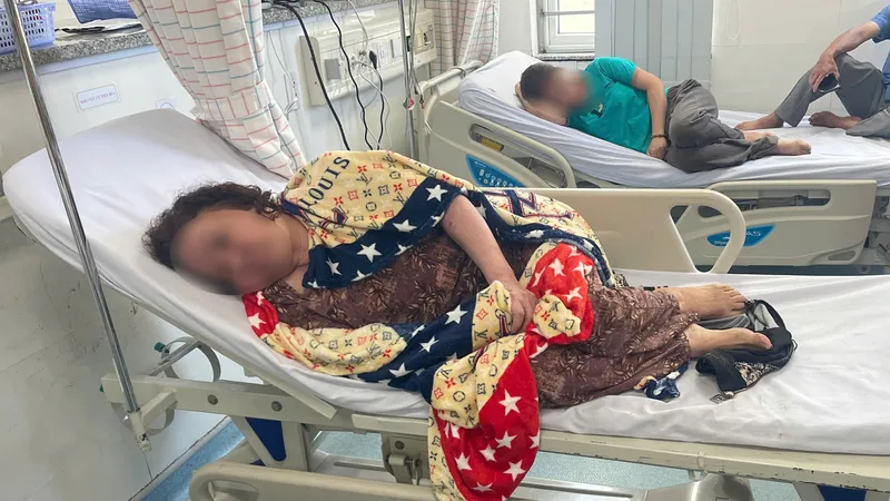 Nhờ được cấp cứu kịp thời bà N.T.H đã qua cơn nguy hiểm