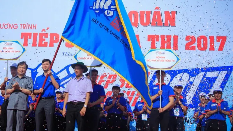Lễ ra quân "Tiếp sức mùa thi" 2017