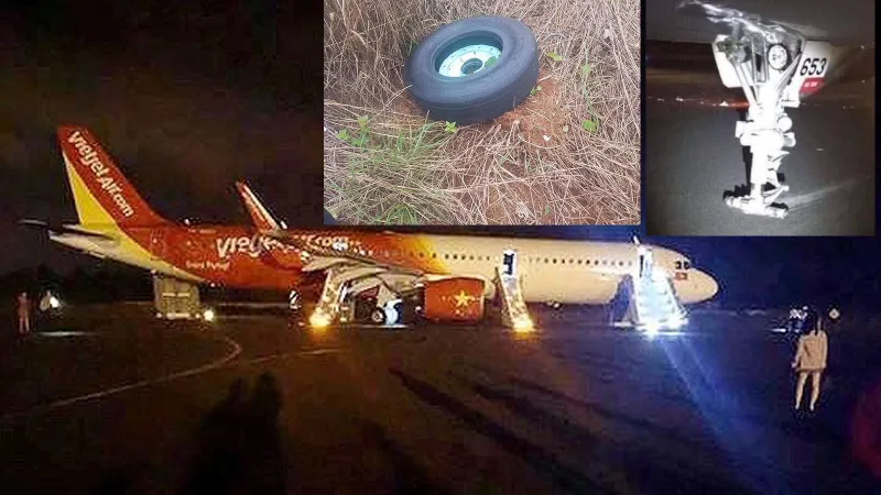 Đã tìm thấy lốp máy bay Vietjet bị sự cố ở sân bay Buôn Ma Thuột