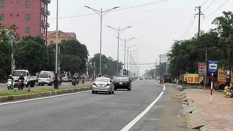 Quốc lộ 1 đoạn qua Hà Tĩnh đã được nâng cấp