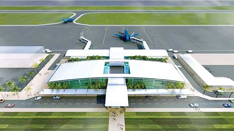Phối cảnh sân bay Quảng Trị