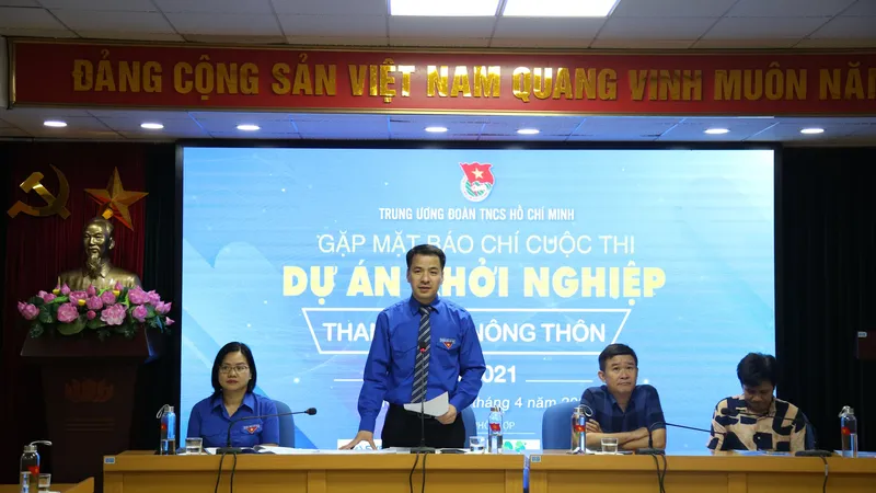 Hội Liên hiệp Thanh niên giới thiệu về cuộc thi Dự án khởi nghiệp thanh niên nông thôn 2021 
