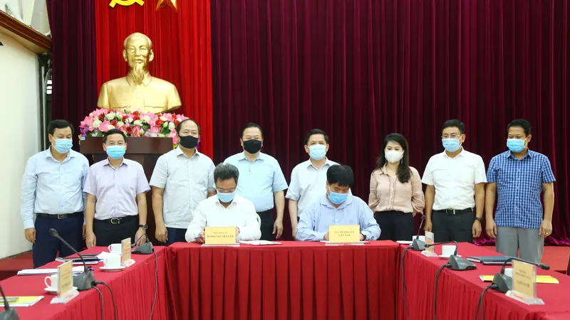 Lễ ký hợp đồng đặt hàng bảo trì ệ thống đường sắt quốc gia 2021