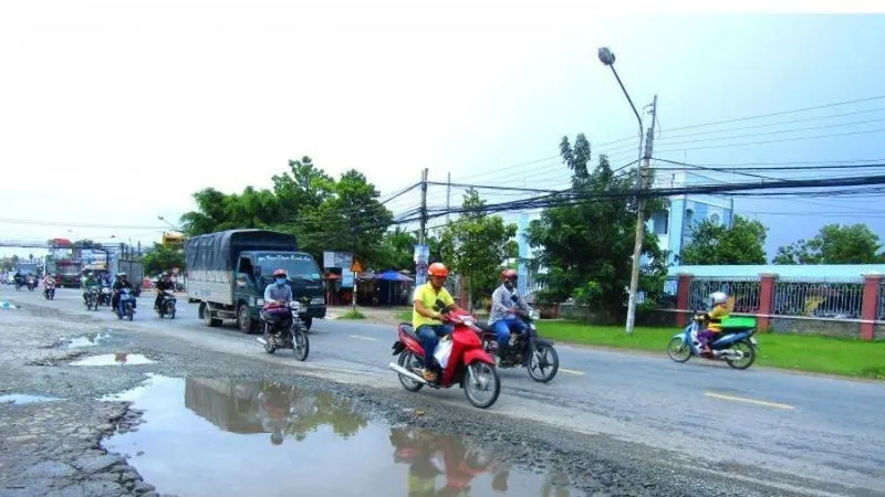 QL62 xuống cấp