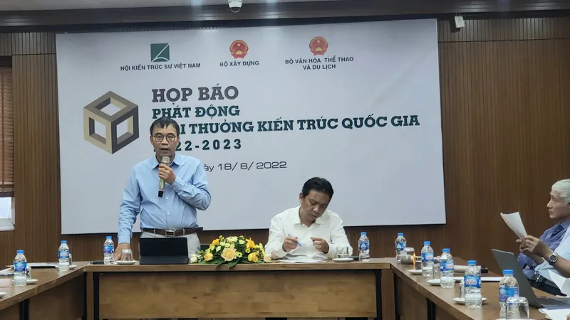 Họp báo công bố Giải thưởng Kiến trúc Quốc gia năm 2022-2023