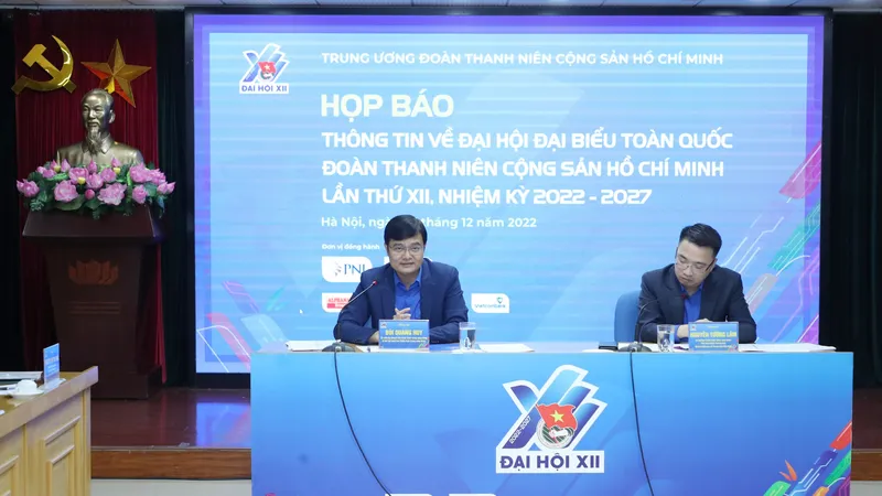 Họp báo thông tin về Đại hội đại biểu toàn quốc Đoàn TNCS Hồ Chí Minh lần thứ XII