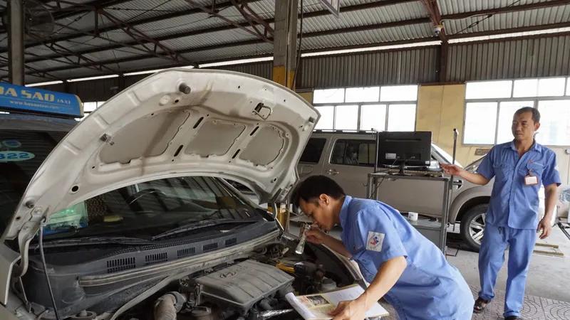 Năng lực đăng kiểm phương tiện hiện chỉ đáp ứng dưới 50% nhu cầu thực tế