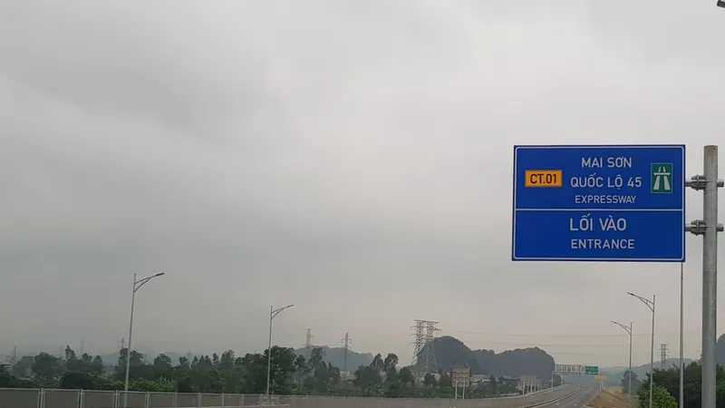 Tuyến cao tốc mới Mai Sơn - QL45