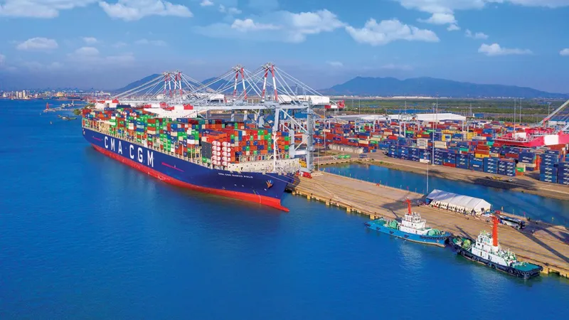 Cảng Cái Mép - Thị Vải nằm trong kế hoạch đầu tư hệ thống logistics vùng Đông Nam bộ của Bộ GTVT