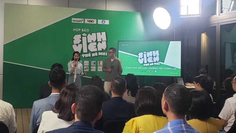 Họp báo ra mắt chương trình "Sinh viên thế hệ mới"