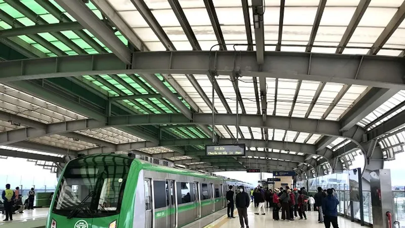 Tàu Cát Linh - Hà Đông được đông đảo người dân lựa chọn 