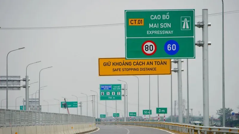 Cao tốc Cao Bồ - Mai Sơn chưa đủ điều kiện nâng tốc độ lên 90km/giờ