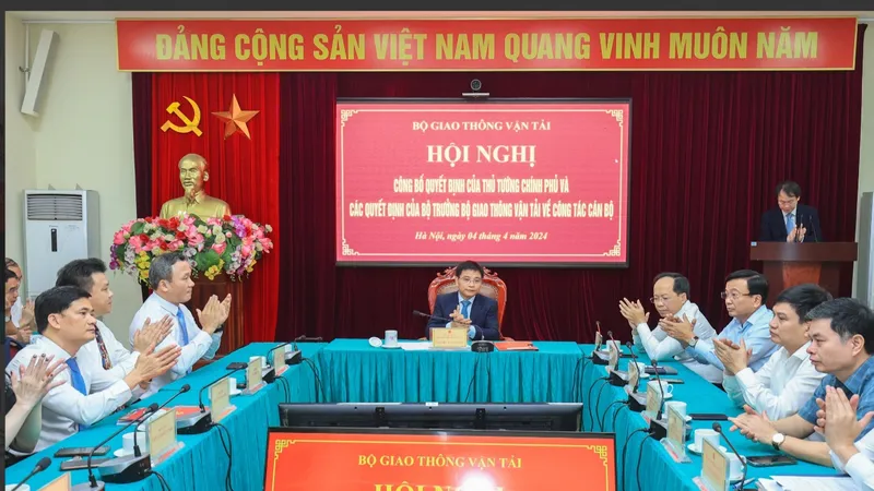 Bộ GTVT sắp xếp luân chuyển nhiều vị trí lãnh đạo