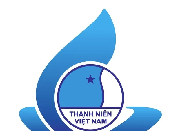Biểu trưng Đại hội đại biểu toàn quốc Hội Liên hiệp Thanh niên Việt Nam lần thứ IX
