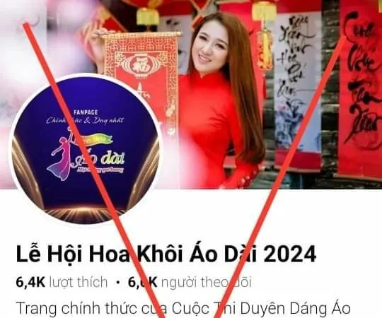 Cảnh báo mạo danh Hội liên hiệp Phụ nữ Việt Nam tổ chức các cuộc thi áo dài để lừa đảo