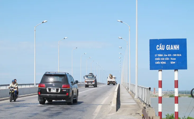 Cầu Gianh (Quảng Bình) sẽ được nâng cấp mở rộng trong thời gian tới