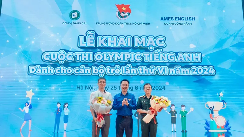 Khai mạc cuộc thi Olympic tiếng Anh dành cho cán bộ trẻ lần thứ VI