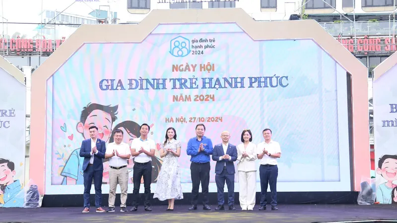 Ngày hội Gia đình trẻ hạnh phúc năm 2024 đã khai mạc tại Hà Nội