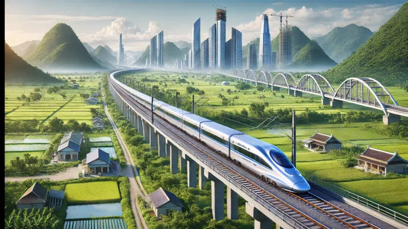 Mô hình đường sắt tốc độ cao