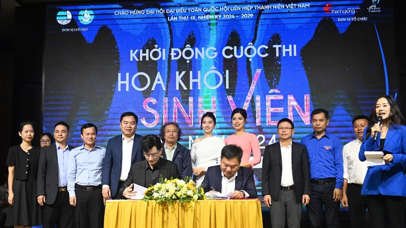 Họp báo khởi động cuộc thi Hoa khôi Sinh viên Việt Nam 2024