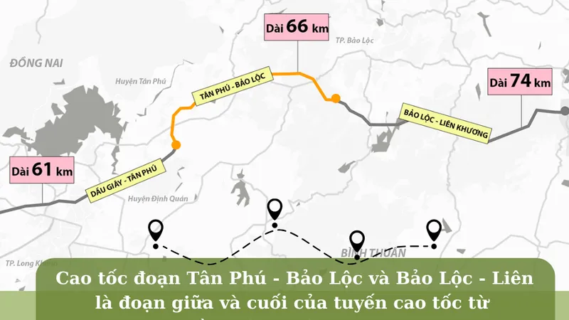 Bổ sung căn cứ đề xuất mức giá vé khởi điểm 2.000 đồng/xe đường cao tốc Tân Phú - Bảo Lộc