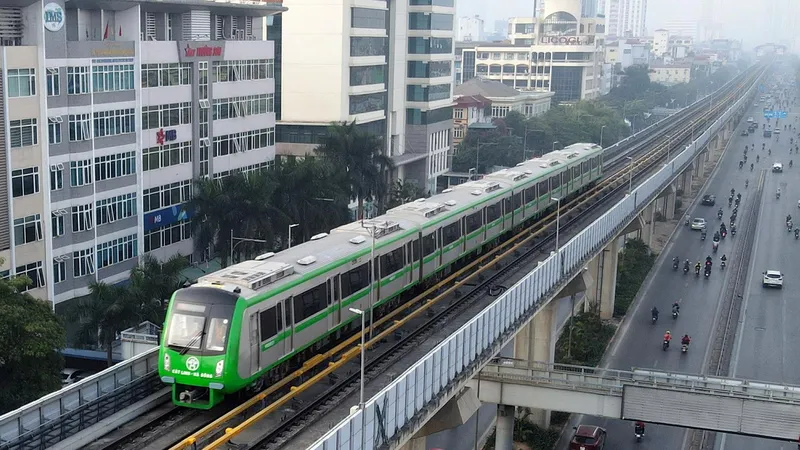 Hanoi Metro đã vận hành 109.000 lượt tàu an toàn