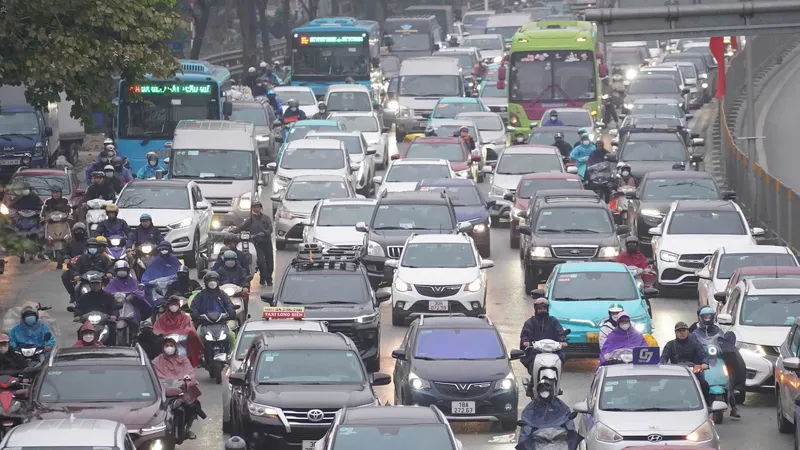 Tình huống tắc đường kéo dài thường xuyên xảy ra ở các đô thị