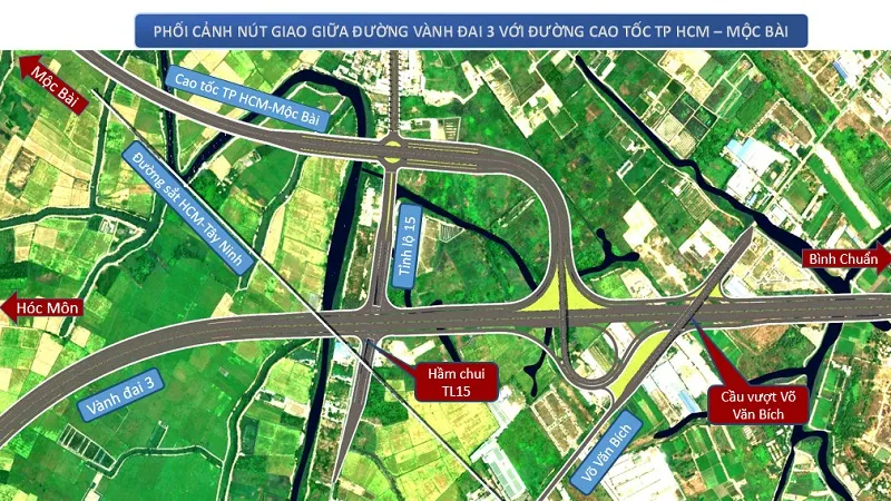 Sắp niêm yết công khai phương án bồi thường, tái định cư Dự án đường cao tốc TPHCM - Mộc Bài 