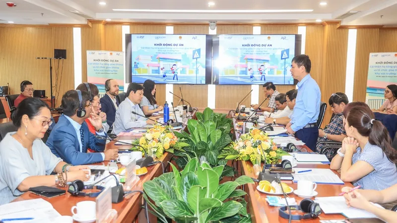 Sẽ triển khai mô hình điểm thiết lập khu vực trường học an toàn