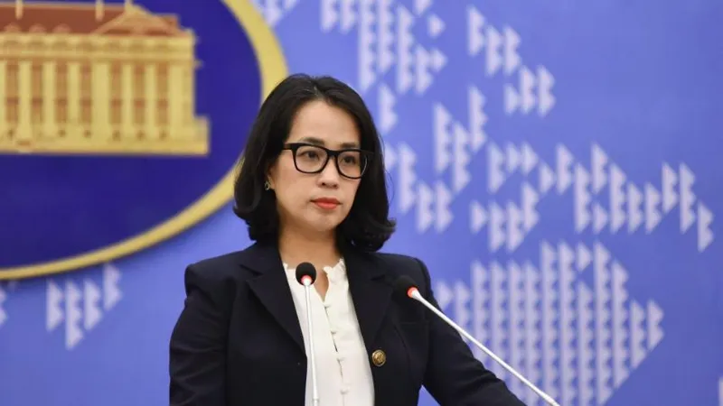 Người phát ngôn Bộ Ngoại giao Phạm Thu Hằng