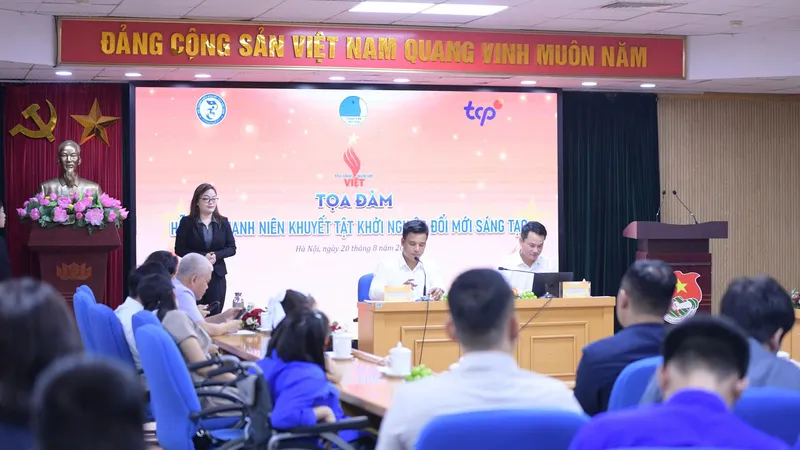 Tọa đàm “Hỗ trợ thanh niên khuyết tật khởi nghiệp, đổi mới sáng tạo” do Trung ương Hội Liên hiệp Thanh niên Việt Nam tổ chức