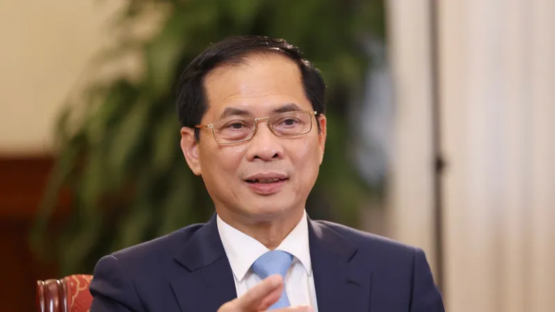 Phó Thủ tướng, Bộ trưởng Bộ Ngoại giao Bùi Thanh Sơn
