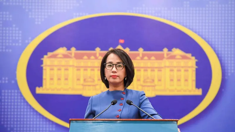 Người Phát ngôn Bộ Ngoại giao Phạm Thu Hằng