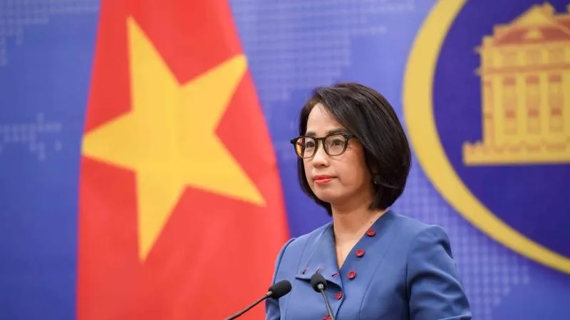Người phát ngôn Bộ Ngoại giao Phạm Thu Hằng