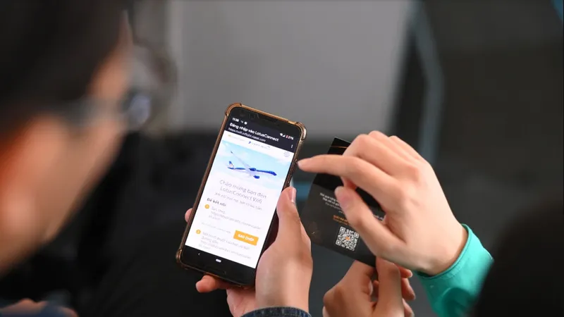 Vietnam Airlines chính thức cung cấp dịch vụ kết nối internet trên máy bay