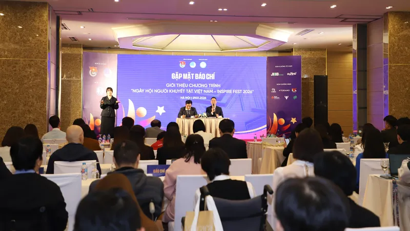 Trung ương Hội Thanh niên khuyết tật Việt Nam đã công bố Chương trình “Ngày hội Người khuyết tật Việt Nam - INSPIRE FEST 2026”