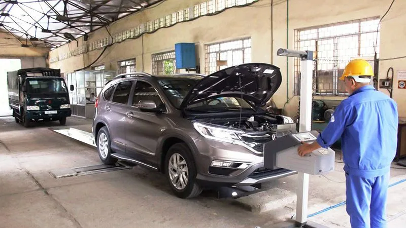 Kiểm định khí thải xe ô tô và cấp giấy chứng nhận kiểm định điện tử từ 1-3