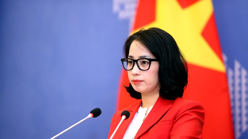 Người phát ngôn Bộ Ngoại giao Việt Nam Phạm Thu Hằng