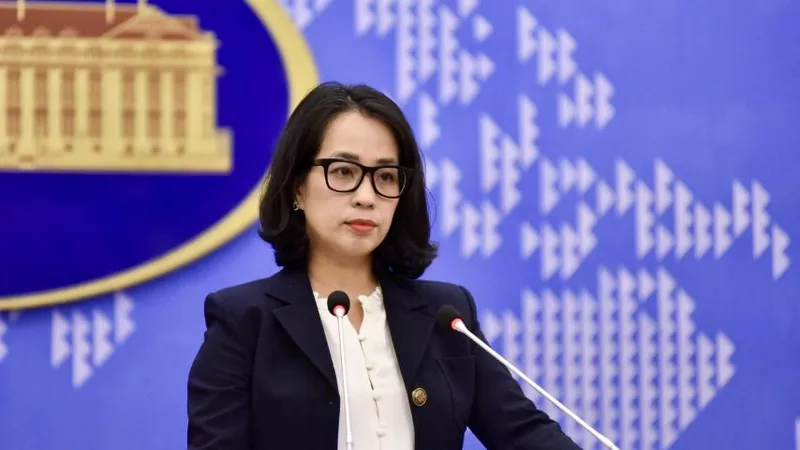 Người phát ngôn Bộ Ngoại giao Việt Nam Phạm Thu Hằng