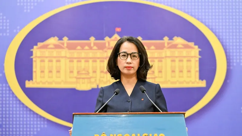 Người phát ngôn Bộ Ngoại giao Phạm Thu Hằng