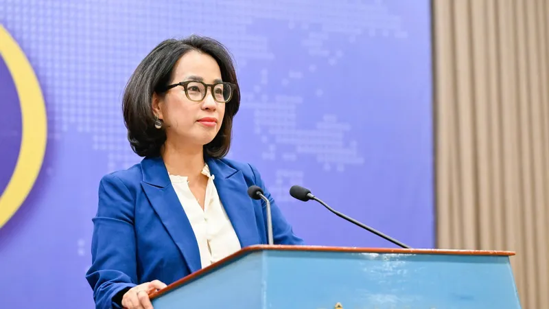 Người Phát ngôn Bộ Ngoại giao Phạm Thu Hằng