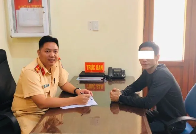 Nam thanh niên “chạy xe máy từ Nam ra Bắc chưa đến 20 tiếng” bị xử phạt
