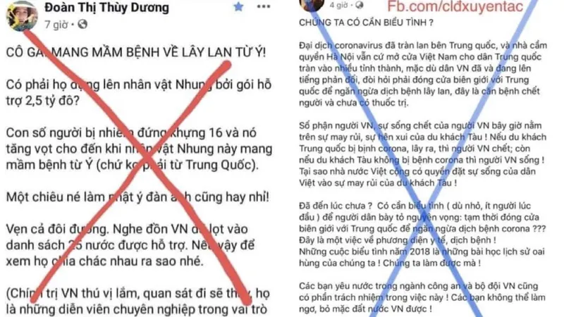 Hơn 600 trường hợp tung tin sai sự thật về dịch Covid-19