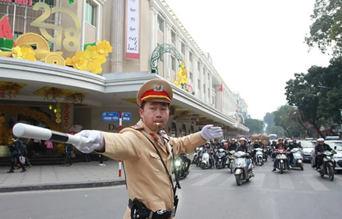 Phân luồng giao thông tại Hà Nội cho các sự kiện chính trị quan trọng