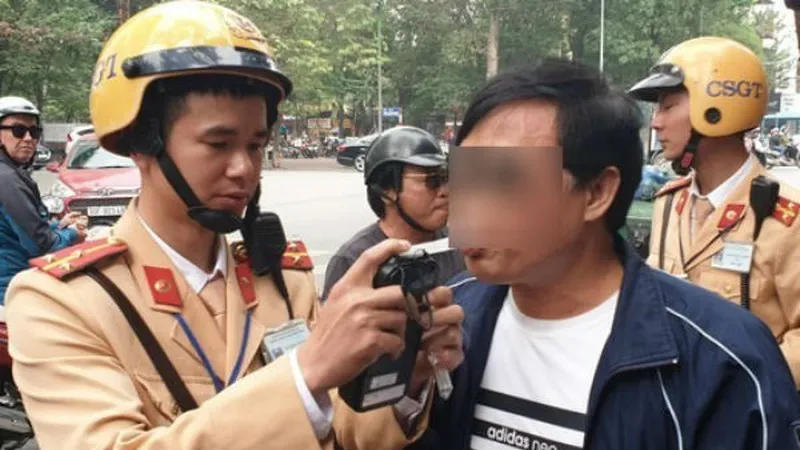 Trong 15 ngày xử lý hơn 8.000 “ma men” 