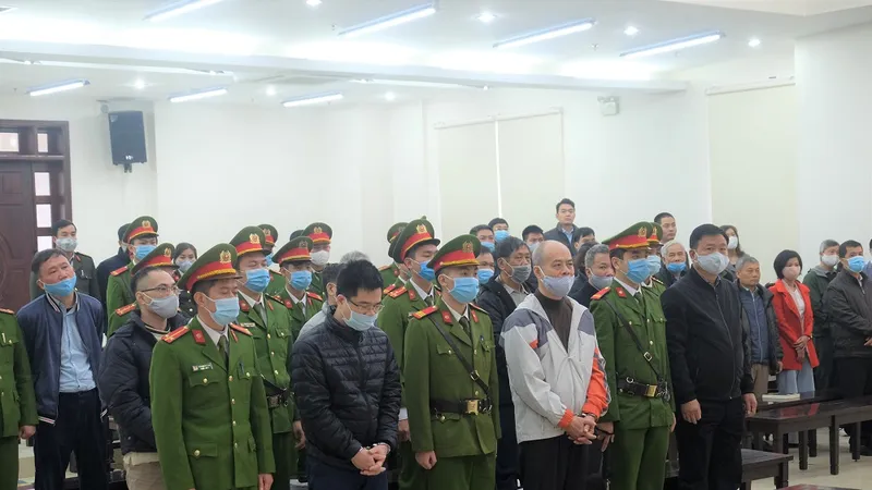 Ông Đinh La Thăng, Trịnh Xuân Thanh và 10 bị cáo khác chuẩn bị hầu tòa