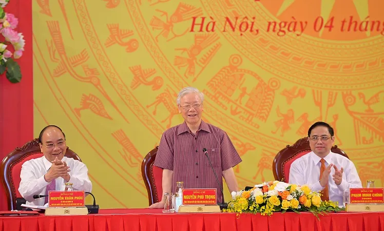 Tổng Bí thư Nguyễn Phú Trọng: Chú ý xây dựng con người, 'quân phải tinh, tướng phải mạnh'