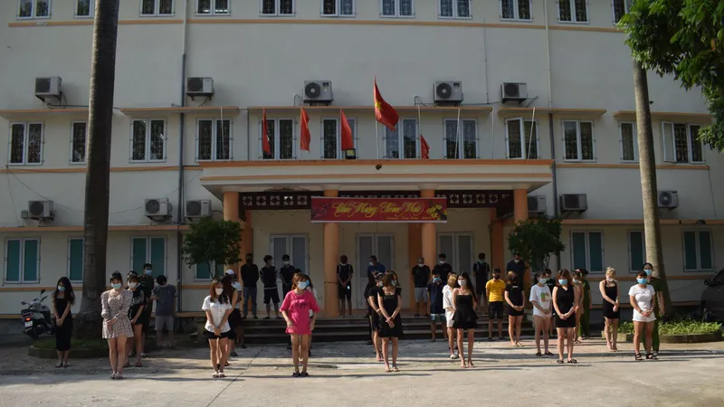 41 nam nữ tổ chức sử dụng ma túy giữa mùa dịch